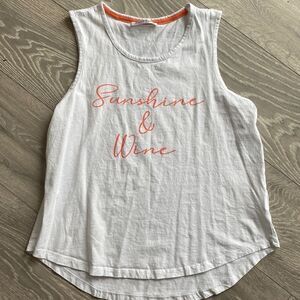 Sunshine and Wine Tank 